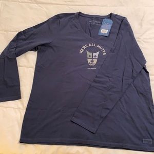 NWT Life is Good Long Sleeve tee